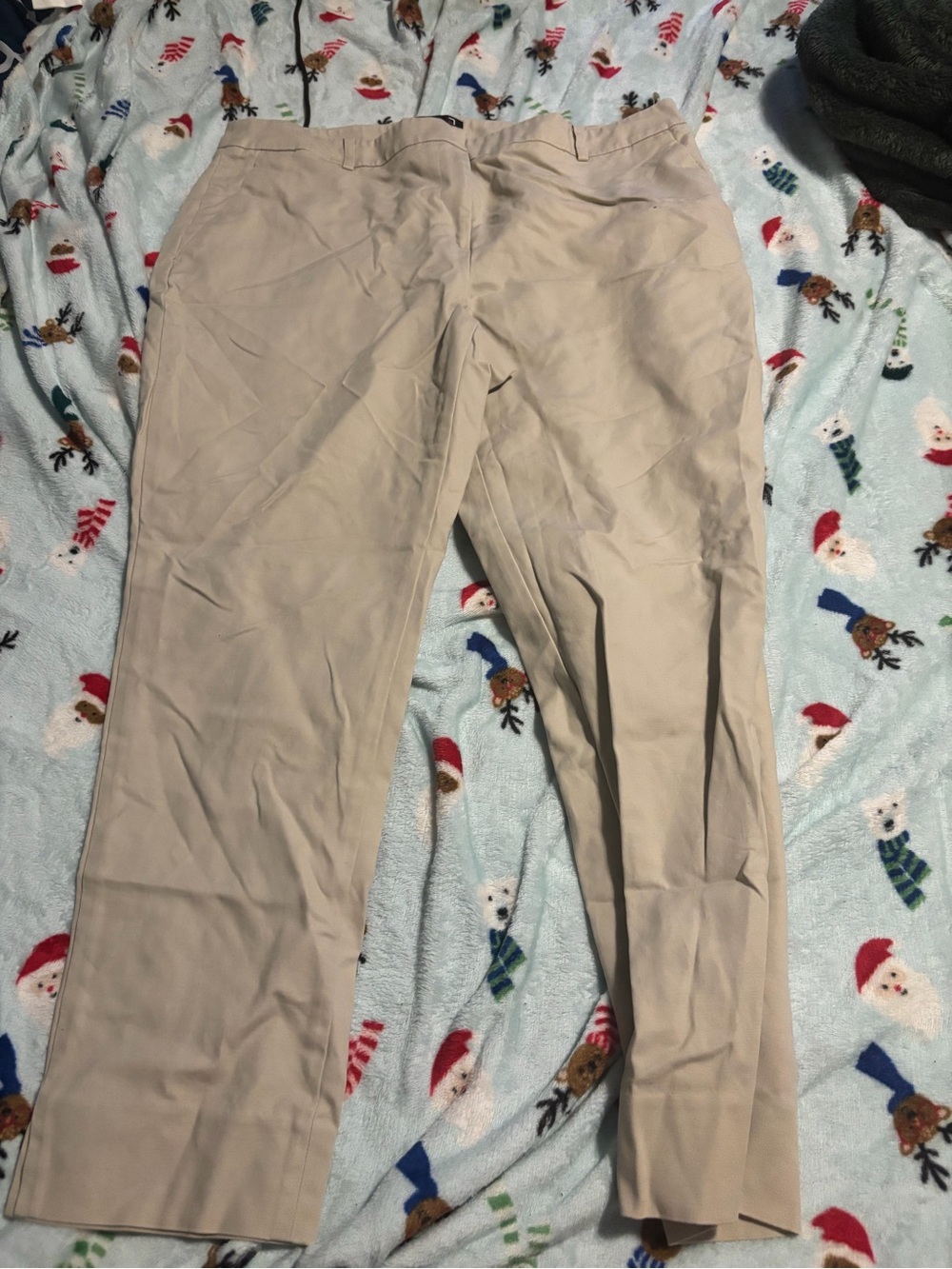 Women  Beige Chino Pants - Classic Straight Fit